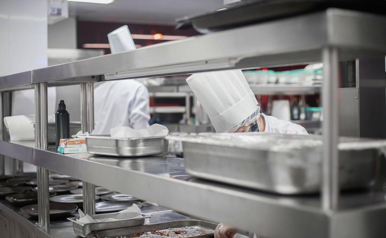 Professional kitchen background for Equityspark.space